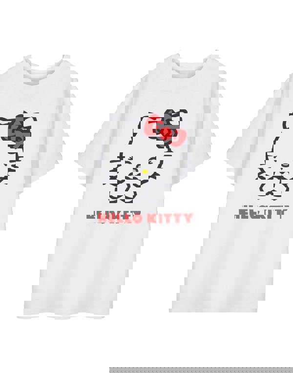 Hello Kitty & Friends Girls White Classic Short Sleeved T-Shirt