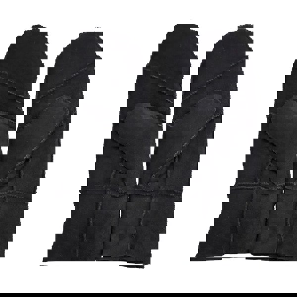 Infinity Leather Women’s Premium Suede Leather Shearling Wool Lining Gloves