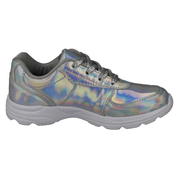 Spot On Girls Spot On Casual Hologram Trainers