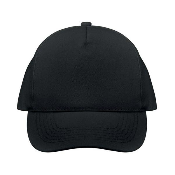 MidOcean Bicca Organic Cotton Baseball Cap - Black - 