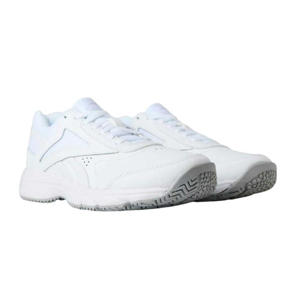 Reebok Womens/Ladies 4.0 Leather Cushioned Trainers - White - 