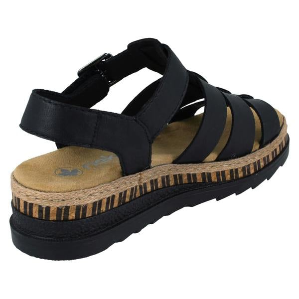 Rieker Ladies Rieker Strappy Sandals V7904
