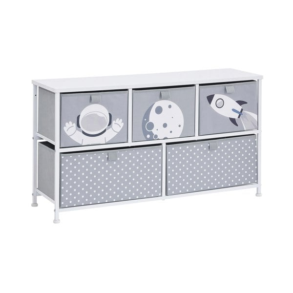    5L-206-SPA-5-drawer-space-storage-chest-product-side