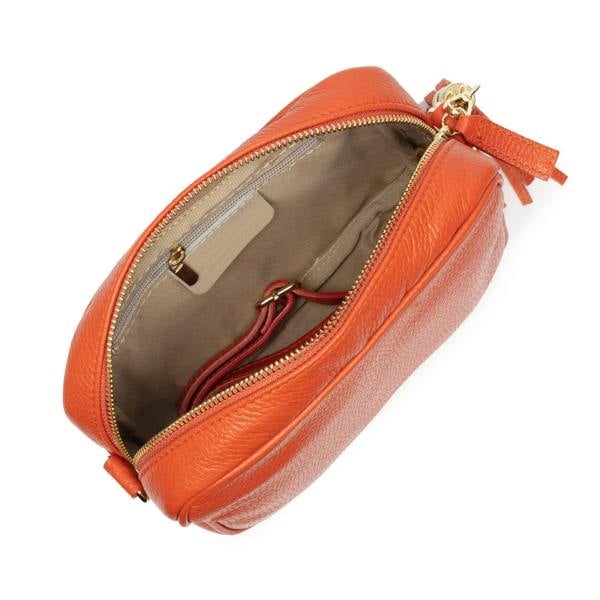 Elie Beaumont Crossbody Tassel Rust