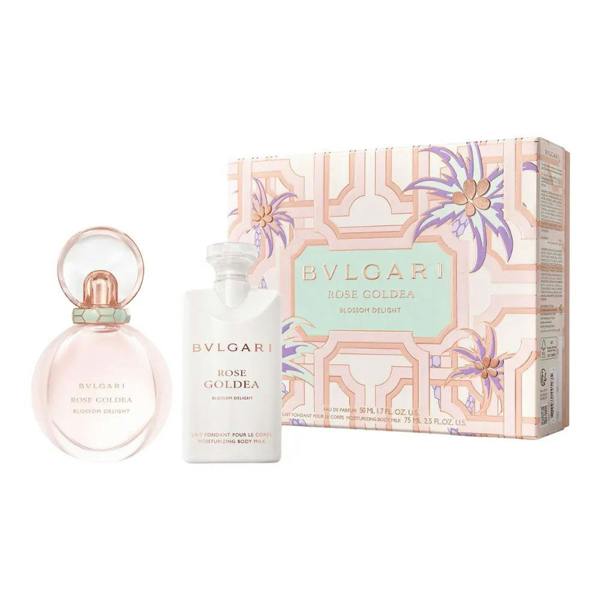 Bvlgari Rose Goldea Blossom Delight Gift Set: Eau de Parfum 50ml + Body Milk 75ml