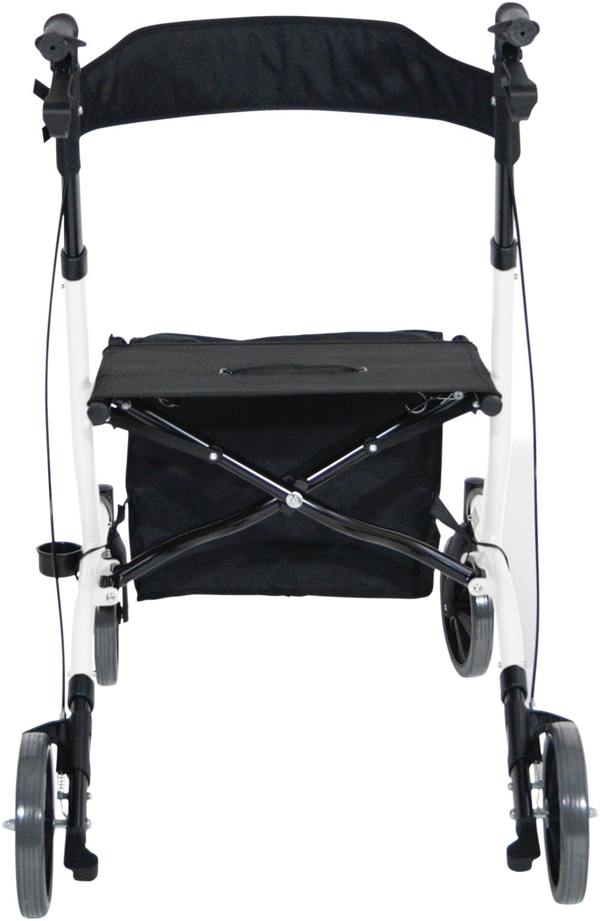Aidapt Deluxe Rollator White