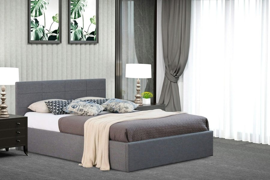Comfy Living Gas Lift Ottoman Bed Frame - Innovative & Space-Efficient Design for Your Bedroom