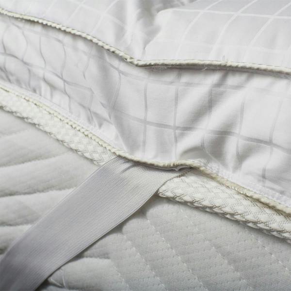 Soak&Sleep Soft As Down With Silk Mattress Topper