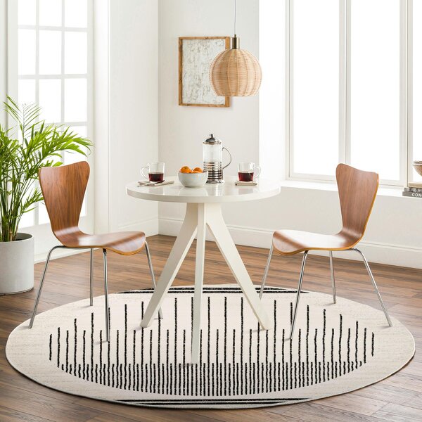Livabliss Pisa PSS2315 Geometric Black Grey Ivory Modern Rug