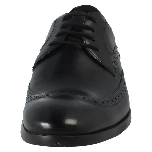 Clarks Mens Clarks Lace Up Brogue Style Formal Shoes Brandon Limit