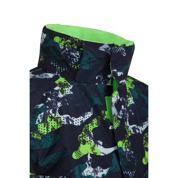 Mountain Warehouse Childrens/Kids Mogal Camouflage Ski Jacket - Green - 