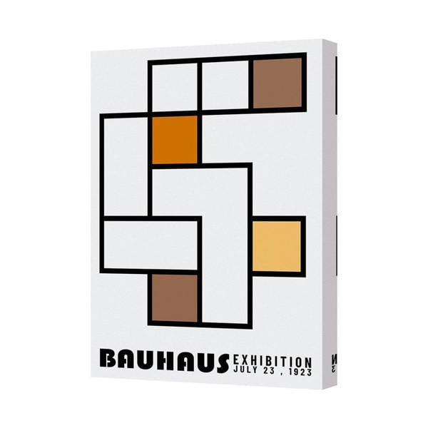 Benjamin Tate Design Bauhaus Geometric Canvas Print Artwork Abstract Wall Decor 7521