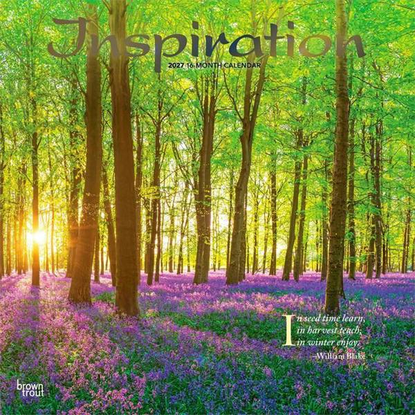 Inspiration Calendar 2027, Wall Calendars, Month To View, Lifestyle, Gift