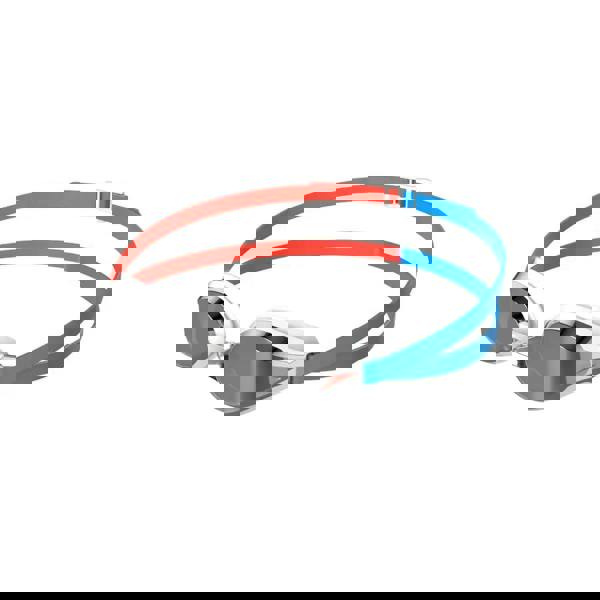 Speedo Fastskin Speedsocket 2 mirror goggles with silver lenses, double head strap, reduces brightness