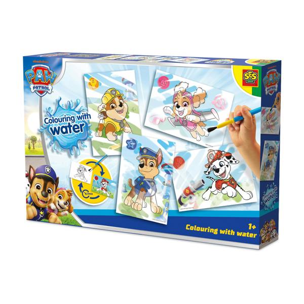 Paw Patrol - Colouring with water