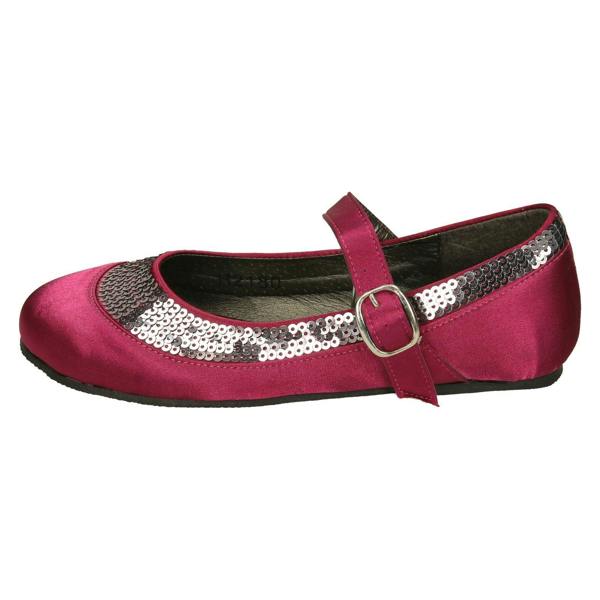 Spot On Girls Spot On Flat Ballerina Sequin Detail