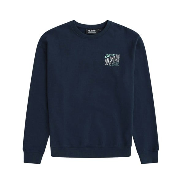 Animal Mens Jonah Bude Sweatshirt - Navy