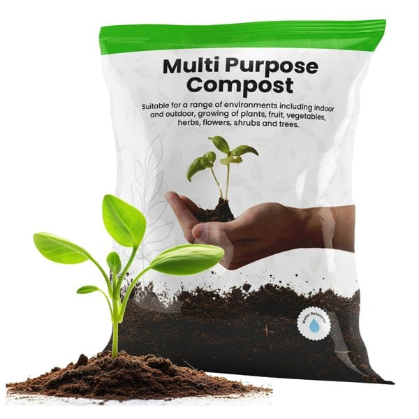50 Litre Multi-Purpose Compost With Nutrient Enhanced Formula & Wetting Agent