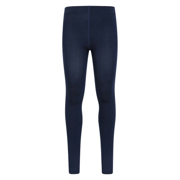 Mountain Warehouse Girls Brushed Isotherm Leggings - Navy