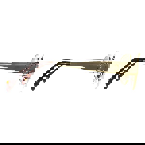 Celine Sunglasses Metal Triomphe CL40235U 30N Shiny Endura Gold Green