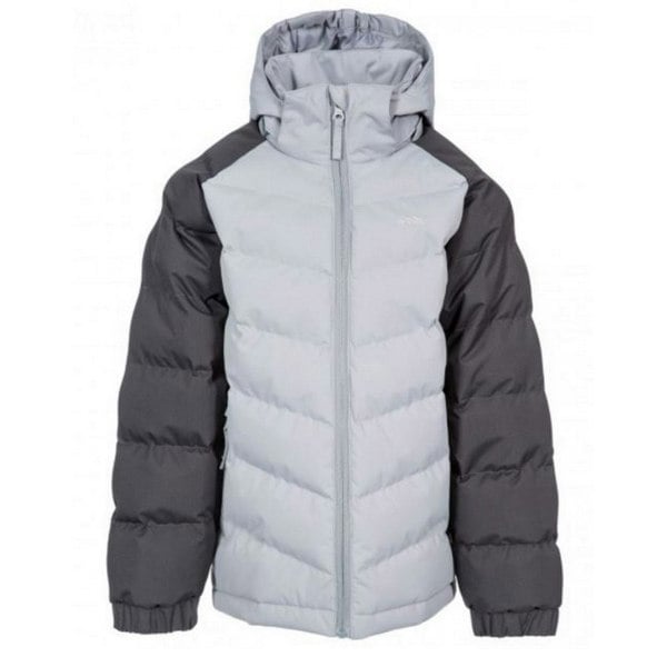 Trespass Childrens Boys Sidespin Waterproof Padded Jacket - Dark Grey