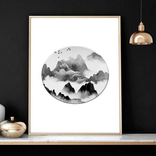 Art wall for living room | set of 3 wall art prints