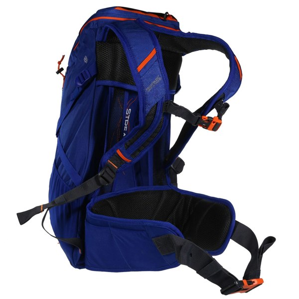 Regatta Blackfell III 25L Rucksack - Surfspray Blue/Blaze Orange