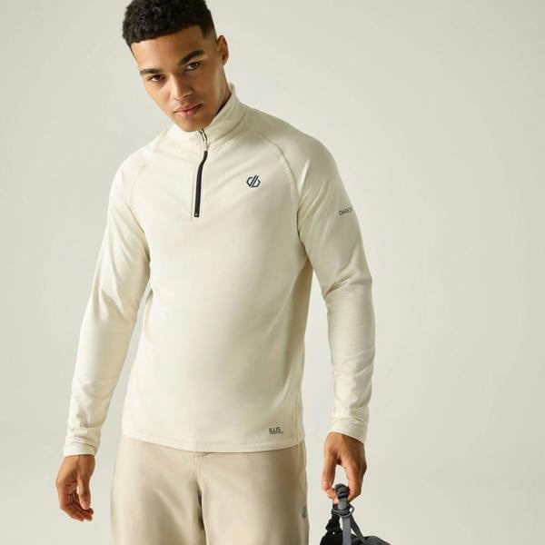 Dare 2B Mens Fuse Up II Midlayer - Almond Milk