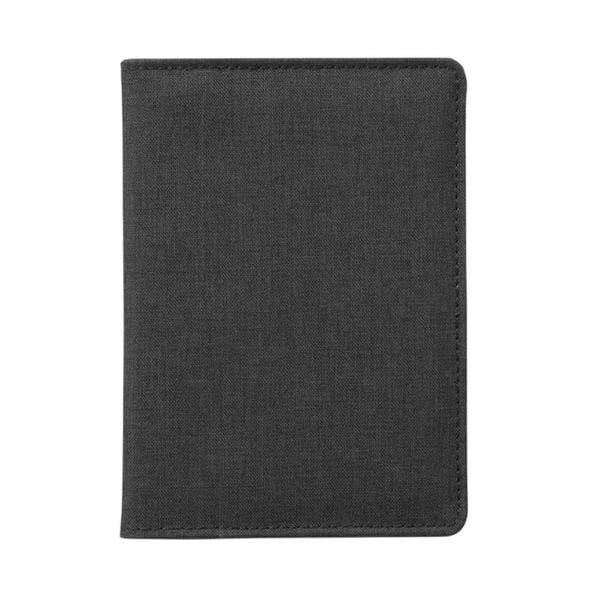 MidOcean Shieldoc Two Tone Passport Cover - Black - 