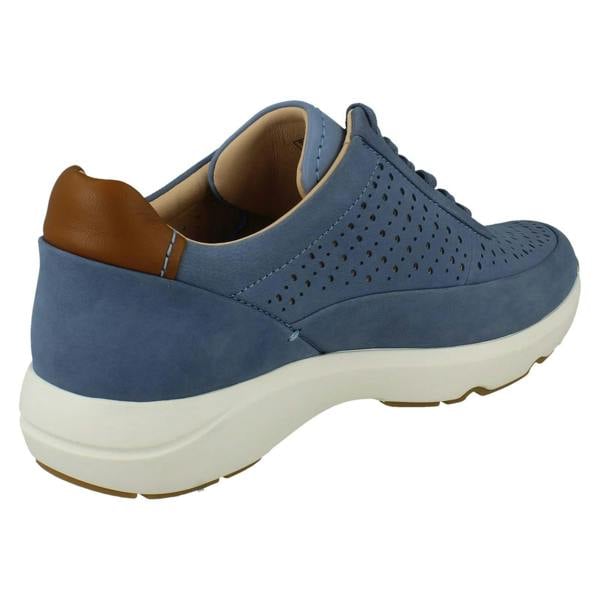 Clarks Ladies Clarks Punched Hole Detailed Summer Shoes Tivoli Grace