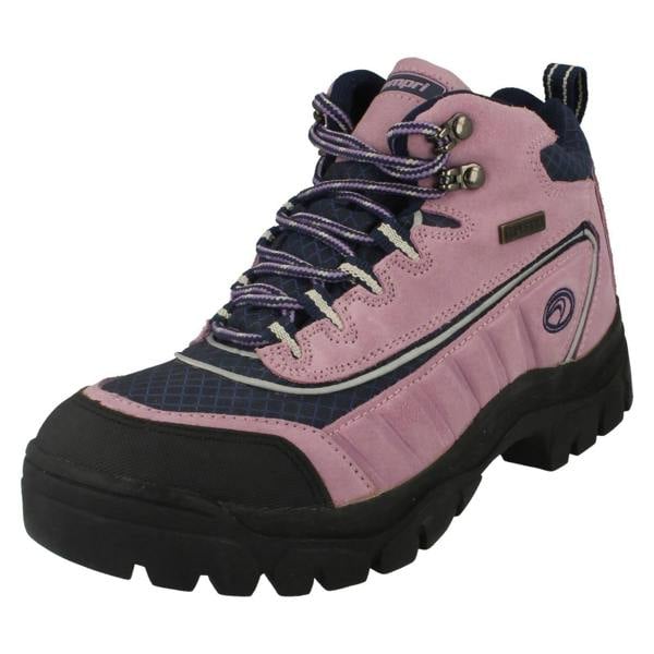 Spot On Ladies Campri Lace Up Hiking Boots - Shazney