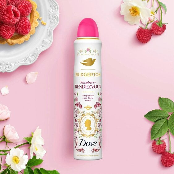 Dove Limited Edition Bridgerton Anti-Perspirant Deodorant Raspberry 6x200ml
