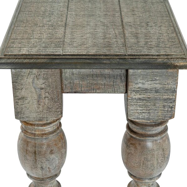 Wyld Haus Montaine Mid Century Wide Brown Wood Console Table