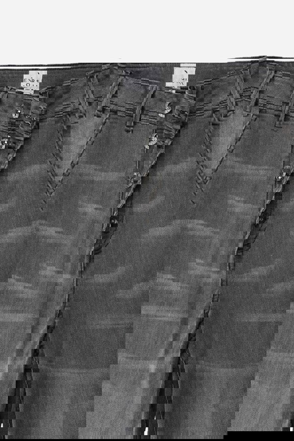 ENORSIA Womens Grey Wide Leg Culottes