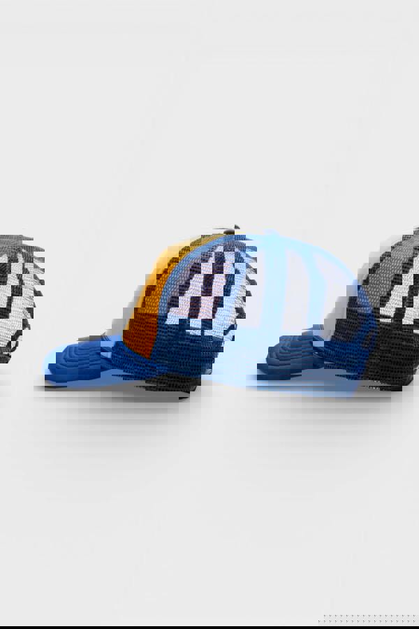 Gallery Dept. GD Logo Trucker Yellow Navy