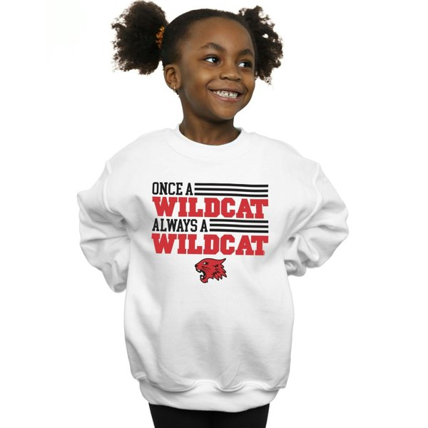 Disney Girls High School Musical The Musical Once A Wildcat Sweatshirt - White