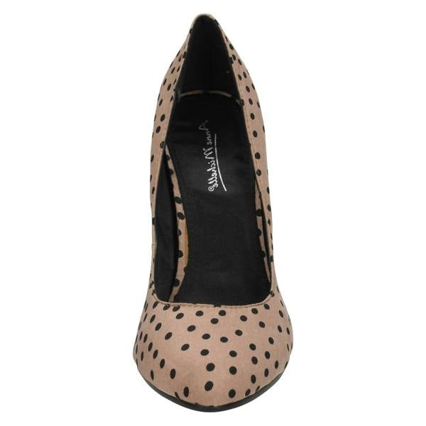 Anne Michelle Ladies Anne Michelle Polka Dot Court Shoes