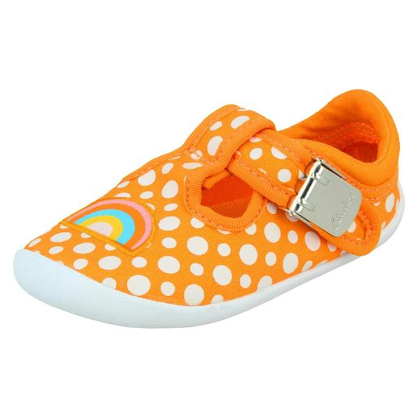 Clarks Unisex Childrens Clarks T-Bar Casual Shoe Roamer Sun