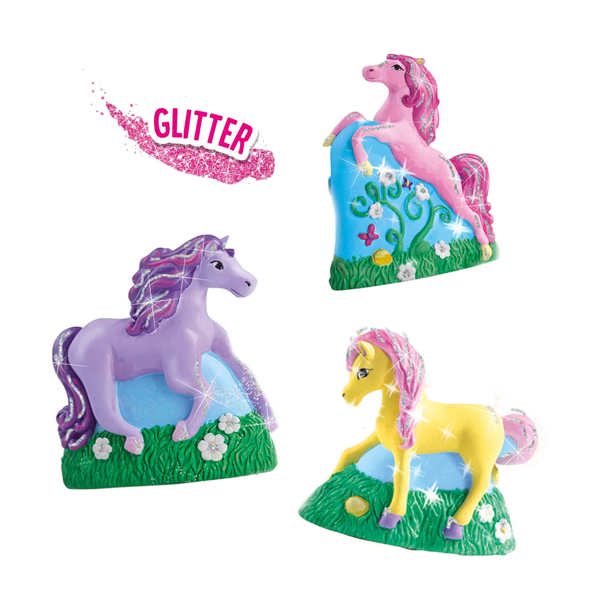 SES Creative Casting and painting - 3 horses