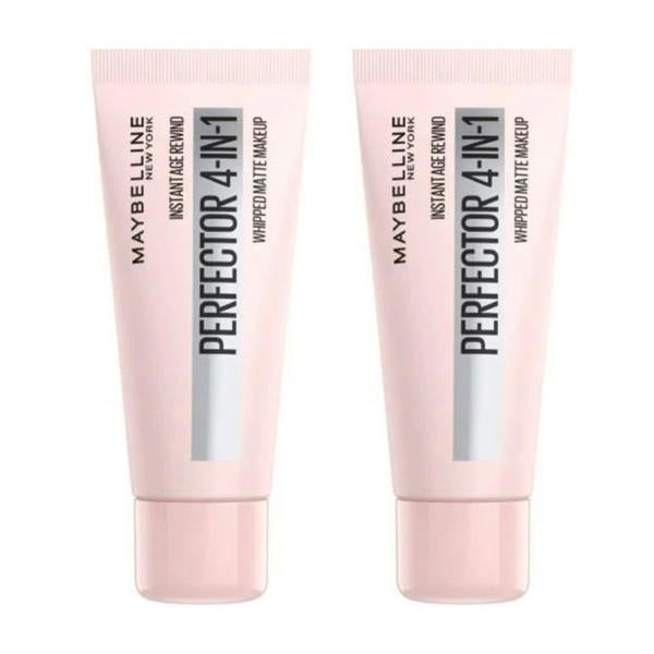 Maybelline New York 2 x Maybelline Instant Anti Age Perfector 4-in-1 Whipped Matte Makeup - 03 Medium