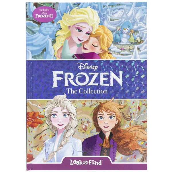 Disney Frozen Elsa, Anna, Olaf More! Look & Find Collection Includes Scenes from Frozen & Frozen 2