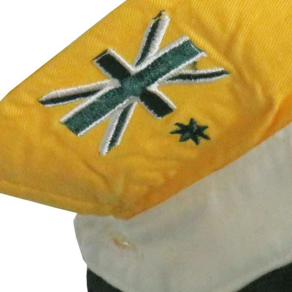 Australian Rugby League Shirt Polo Collar Detail