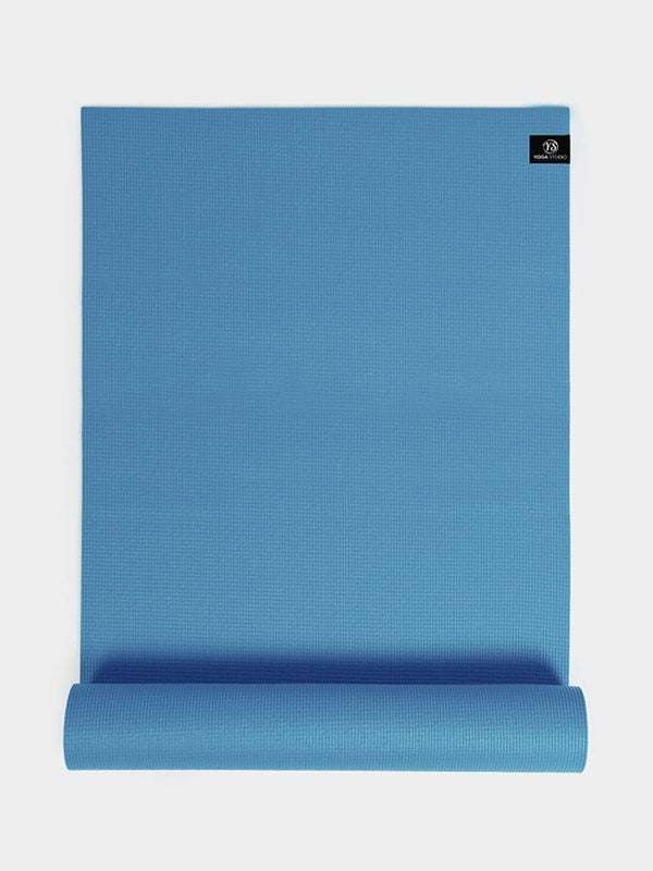 Yoga Studio Sticky Yoga Mat 6mm - Mineral Blue