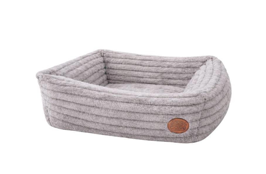 Alaska Orthopaedic Dog Bed - Faux Fur & Memory Foam UK Made - Dog Beds for dogs Snug and Cosy Pets