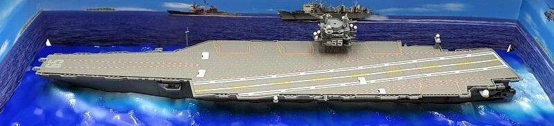 MCSlots Enterprise CVN65 Waterline 1:700 Scale Forces of Valor FOV861007C