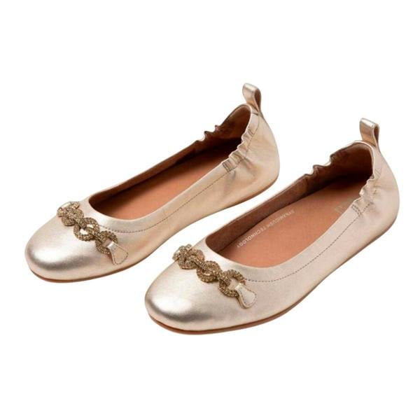 Fit Flop Womens/Ladies Allegro Sparkle Ballerina Flats - Gold - 