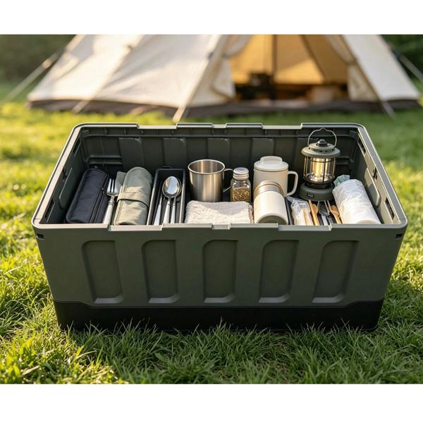 Gr8 Garden 55L Foldable CampingGr8 Garden 55L Foldable Camping Storage Box Chair Table 3 in 1 Storage Box Chair Table 3 in 1
