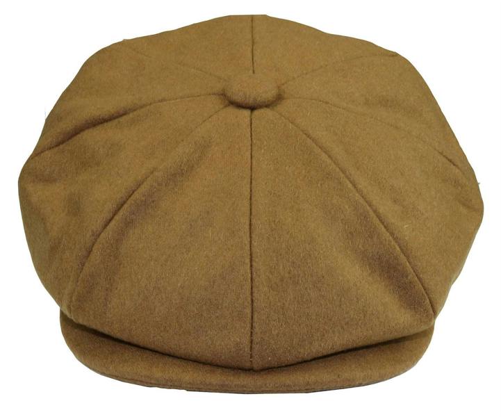 Infinity Leather Mens Peaky Blinders Newsboy 8 Panel Hat