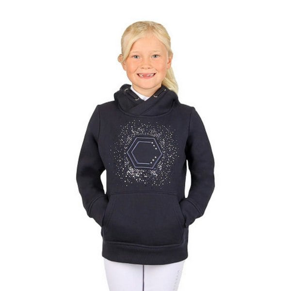 Coldstream Kids Next Generation Swanlaws Diamante Drawstring Hoodie - Navy
