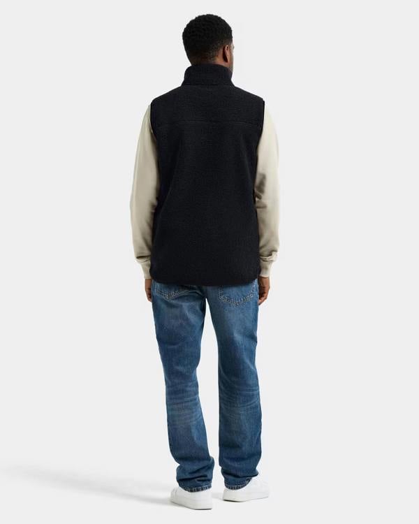 Didriksons Unisex Rasmus Fleece Gilet 2 - Black 060